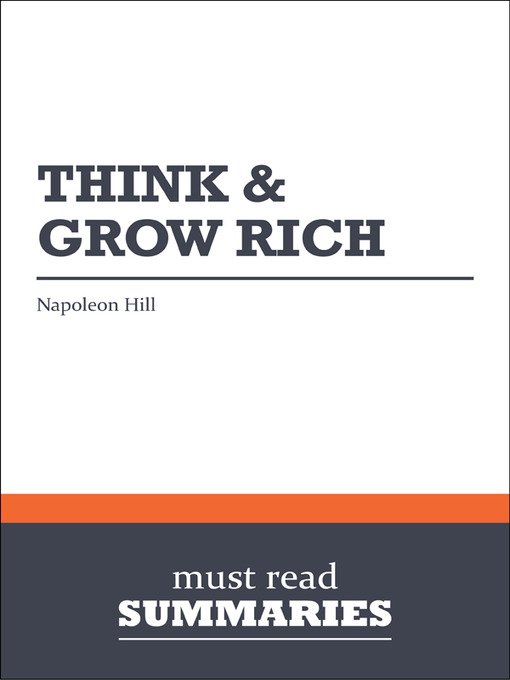 Title details for Think and Grow Rich - Napoleon Hill by Must Read Summaries - Available